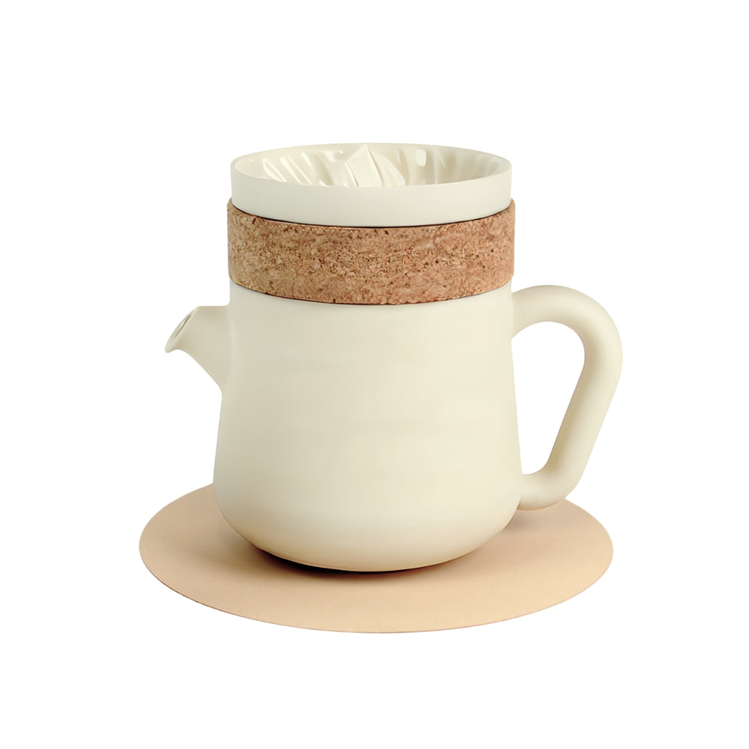 Frida Filterkaffeekanne groß, cream