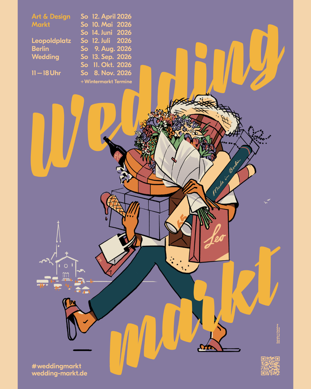 Plakat Weddingmarkt 2026