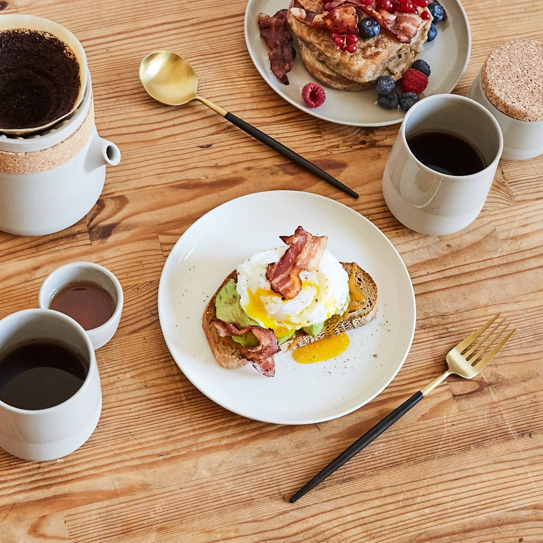 Klara Teller, klein Farbe Cream