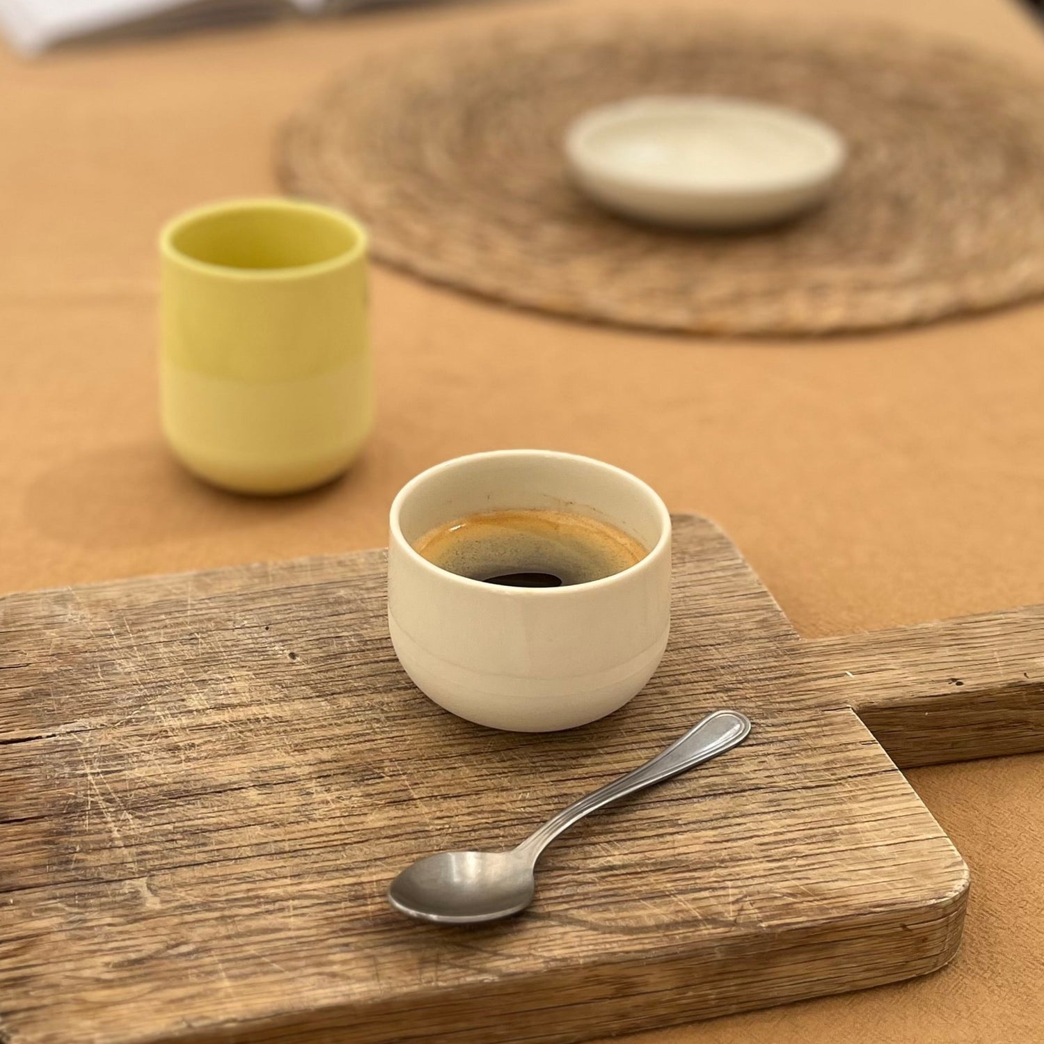 Nicki Cappuccino Becher Farbe Cream